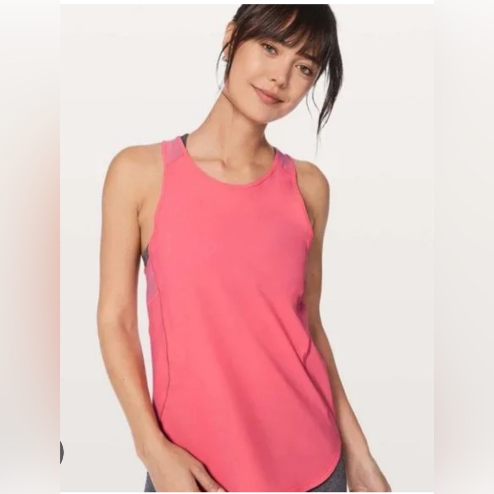 Lululemon Sculpt Tank 1 - Pink - Size 8